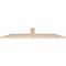 Ekena Millwork Portland Smooth Timber Gable Bracket, Douglas Fir, 48"W x 10"H x 1 1/2"D x 3 1/2"F, 5/12 Pitch GBW048X10X0204POR00SDF - alternate 4